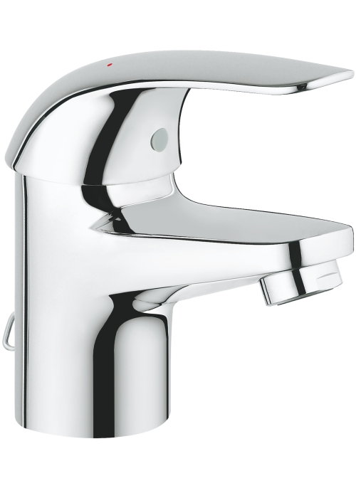 Смеситель однорычажный для раковины Grohe Euroeco S-Size с цепочкой (32881000)