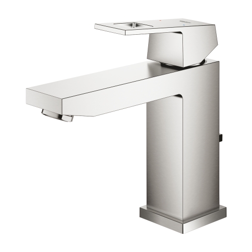 Одноважільний змішувач для раковини Grohe Eurocube M-Size (23445DC0) Сталь