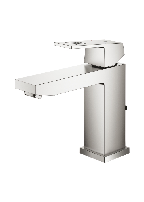 Одноважільний змішувач для раковини Grohe Eurocube M-Size (23445DC0) Сталь