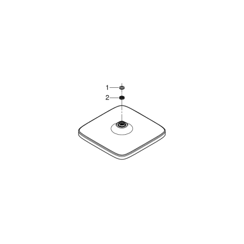 верхній душ Grohe Tempesta 250 Cube (26681000)