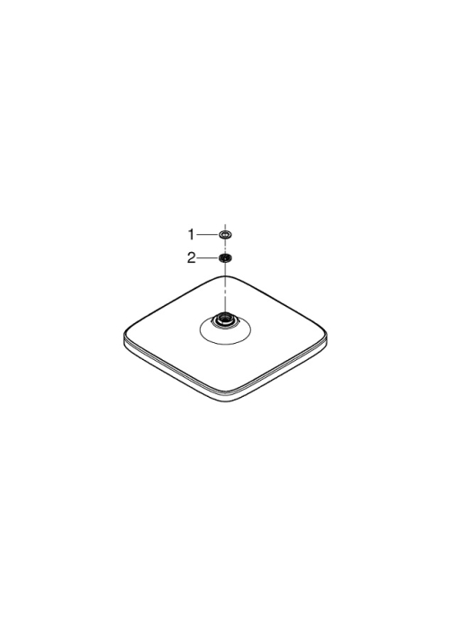верхній душ Grohe Tempesta 250 Cube (26681000)