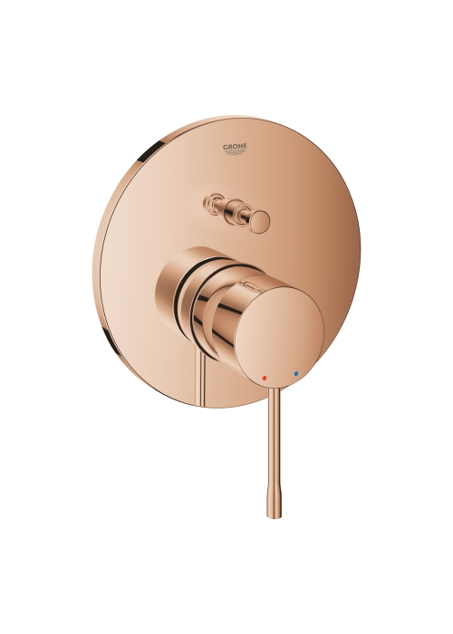 Однорычажный смеситель Grohe Essence на 2 выхода (24167DA1) Бронза