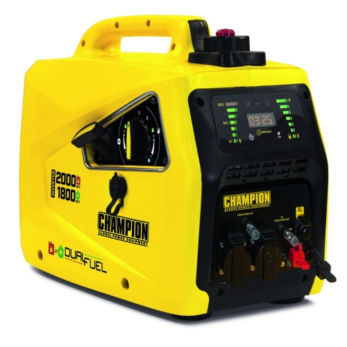 Генератор інверторний газ/бензин Champion Power Equipment 2000 watt