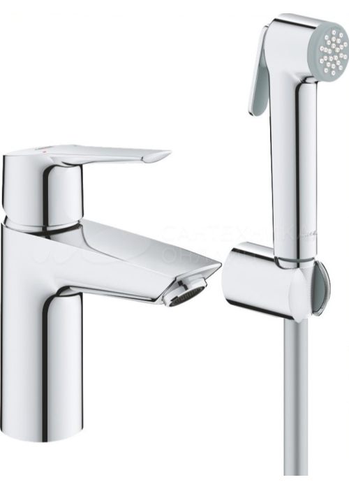 Змішувач для раковини з гігієнічним душем Grohe QuickFix Start 23123003