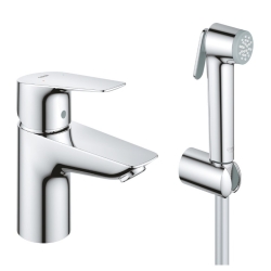 Змішувач для раковини з гігієнічним душем Grohe QuickFix Start Edge 23773001