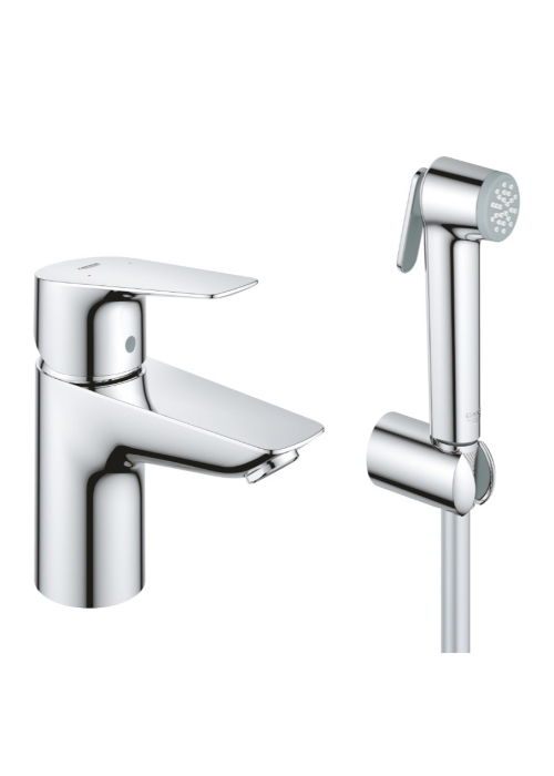 Змішувач для раковини з гігієнічним душем Grohe QuickFix Start Edge 23773001