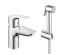 Змішувач для раковини з гігієнічним душем Grohe QuickFix Start Edge 23773001