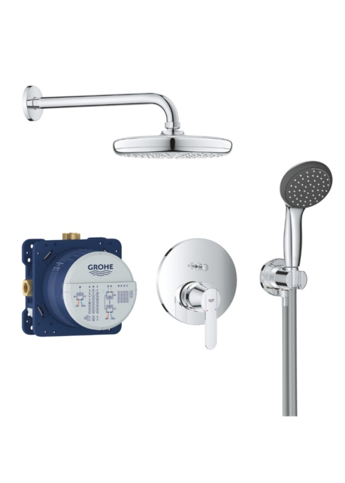 Душова система прихованого монтажу зі змішувачем Grohe QuickFix Get 25220001