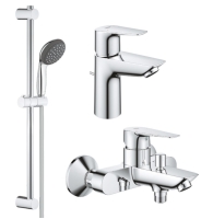 Комплект змішувачів для ванної кімнати Grohe QuickFix Start Edge UA202501SQ