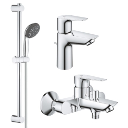 Комплект змішувачів для ванної кімнати Grohe QuickFix Start Edge UA202501SQ