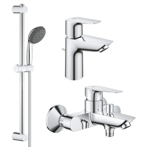 Комплект змішувачів для ванної кімнати Grohe QuickFix Start Edge UA202501SQ