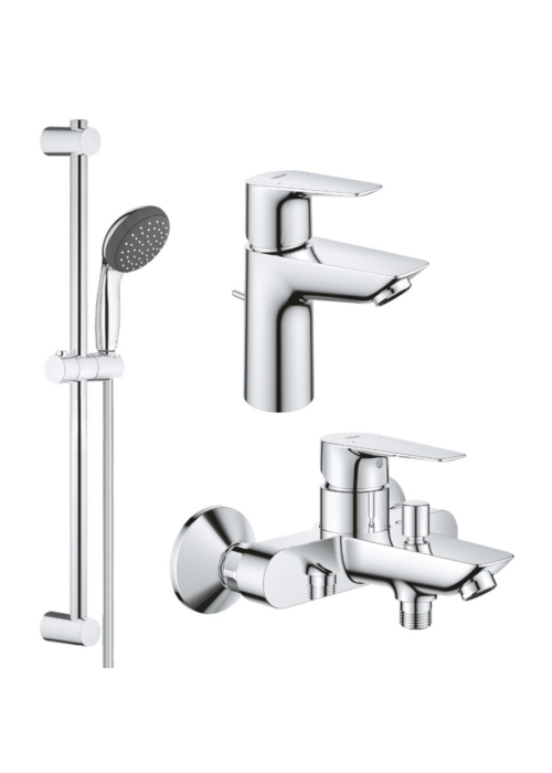 Комплект змішувачів для ванної кімнати Grohe QuickFix Start Edge UA202501SQ