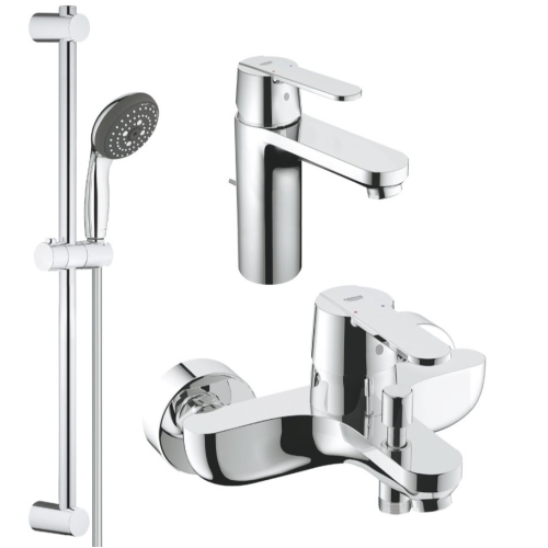 Комплект смесителей для ванной комнаты Grohe QuickFix Get UA202701MQ