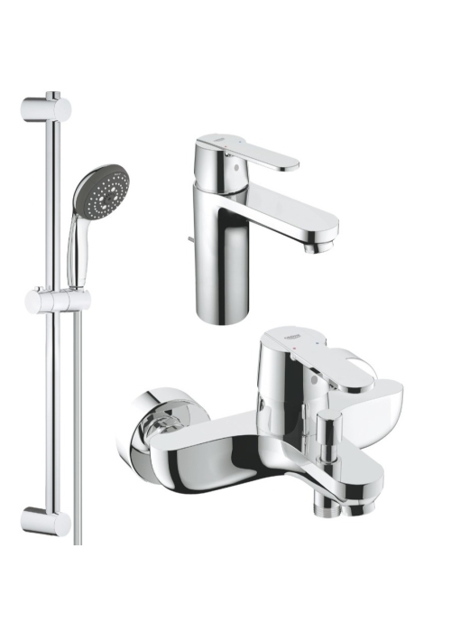 Комплект змішувачів для ванної кімнати Grohe QuickFix Get UA202701MQ