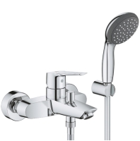 Змішувач для ванни з душовим набором Grohe QuickFix Start 23413002