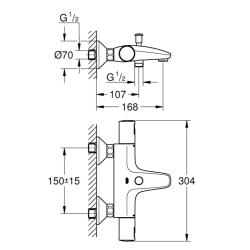 Термостат для ванни Grohe QuickFix Precision Start 34598000