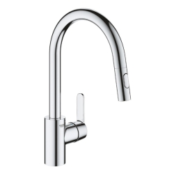 Змішувач для кухні з висувним виливом Grohe QuickFix Get 31484001