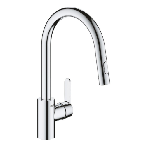 Смеситель для кухни с выдвижным изливом Grohe QuickFix Get 31484001