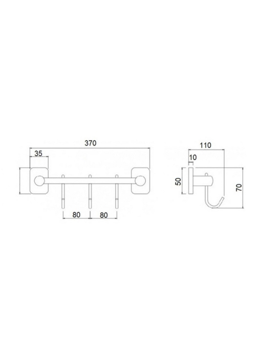 Гачок Qtap Liberty ORO 1154-3