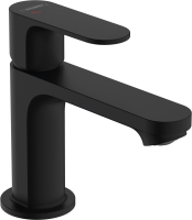 Змішувач Hansgrohe Rebris S 80 Coolstart EcoSmart+ для умивальника з д/к pop-up. Matt Black 72586670