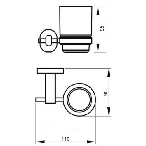 Склянка Qtap Liberty ORO 1158