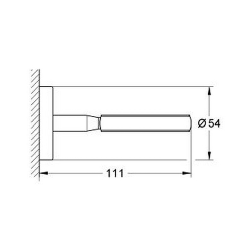 Тримач для аксесуарів Grohe BauCosmopolitan 40585001