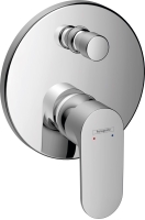 Смеситель Hansgrohe Rebris S скрытого монтажа ванна/душ, верхняя часть. Chrome 72466000