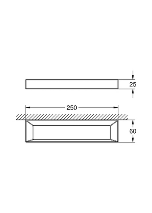 Рушникотримувач Grohe Selection Cube 40766000