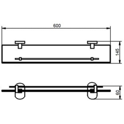 Полиця Qtap Liberty CRM 1153