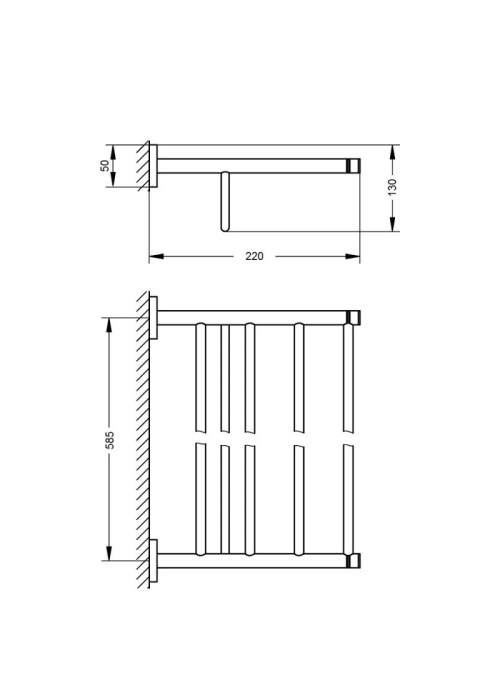 Полиця Qtap Liberty CRM 1122