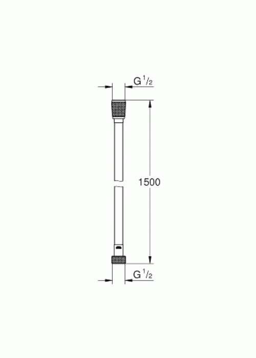 Шланг для душу GROHE Silverflex Longlife 150 см, 26346000