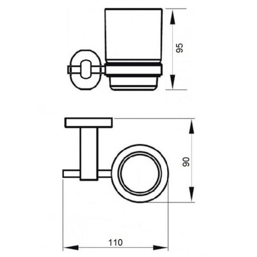 Склянка Qtap Liberty CRM 1158