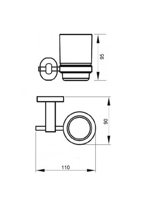 Склянка Qtap Liberty CRM 1158