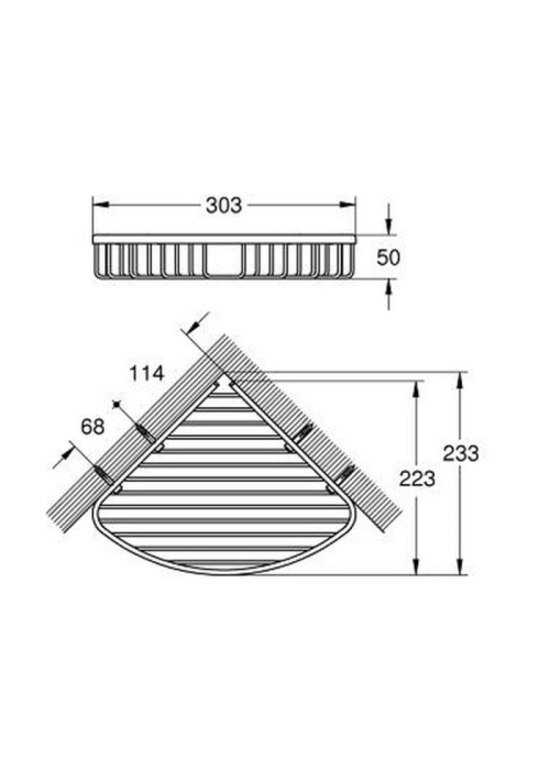 Полиця Grohe BauCosmopolitan 40663001