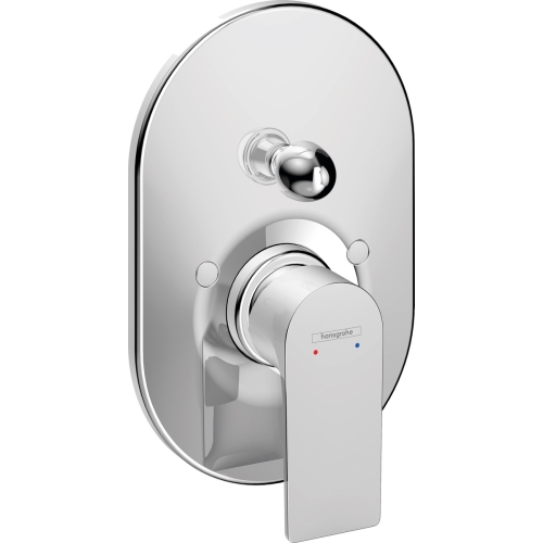 Змішувач Hansgrohe Rebris E прихованого монтажу ванна/душ , верхня частина 200 . Chrome 72459000