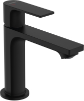 Смеситель Hansgrohe Rebris E 110 Coolstart для умывальника с д/у pop-up. Matt Black 72559670