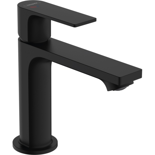 Змішувач Hansgrohe Rebris E 110 Coolstart для умивальника з д/к pop-up. Matt Black 72559670