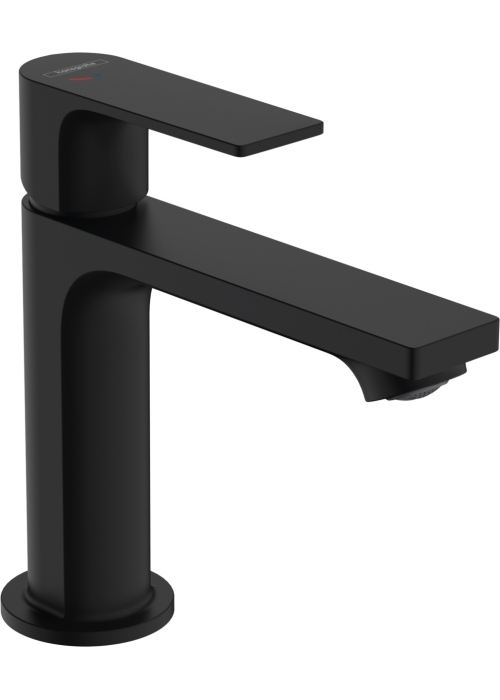 Змішувач Hansgrohe Rebris E 110 Coolstart для умивальника з д/к pop-up. Matt Black 72559670