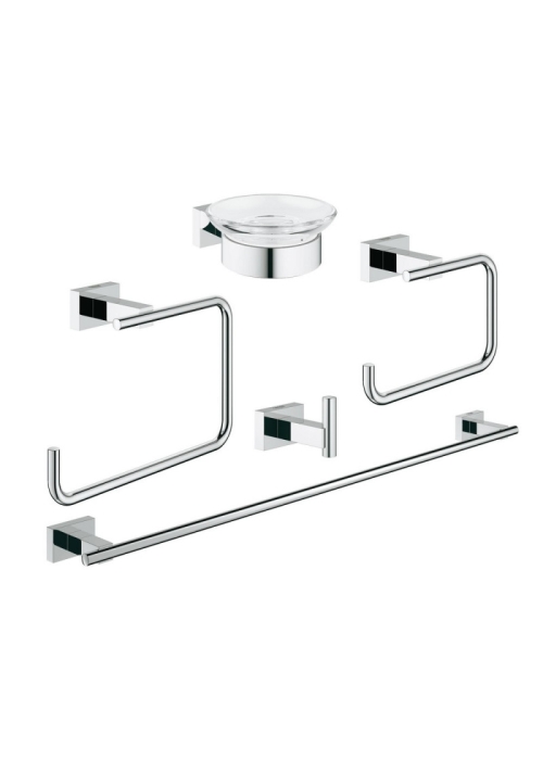 Набір аксесуарів Master 5 в 1 Grohe Essentials Cube 40758001