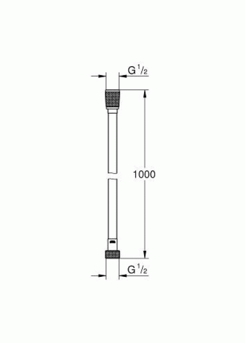 Шланг для душа GROHE Silverflex Longlife 100 см, 26334000