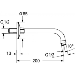 Душовий кронштейн GROHE Relexa, 27406000