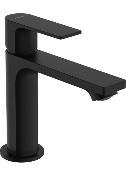 Змішувач Hansgrohe Rebris E 110  для умивальника з  д/к pop-up . Matt Black 72557670