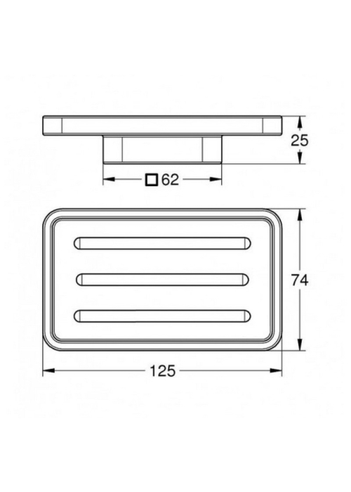 Мильниця Grohe Selection Cube 40806000