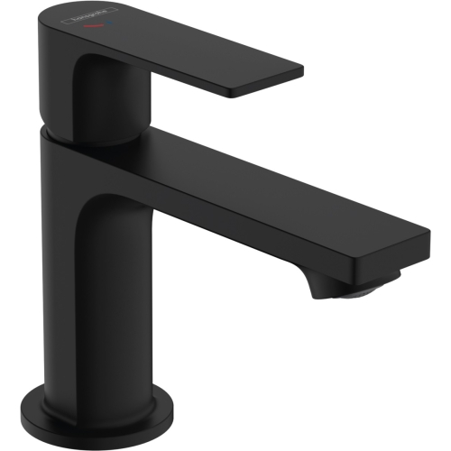 Змішувач Hansgrohe Rebris E 80 Coolstart  для умивальника з металевим д/к . Matt Black 72585670