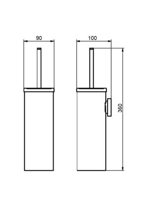 Йоршик туалетний Qtap Liberty ANT 1150