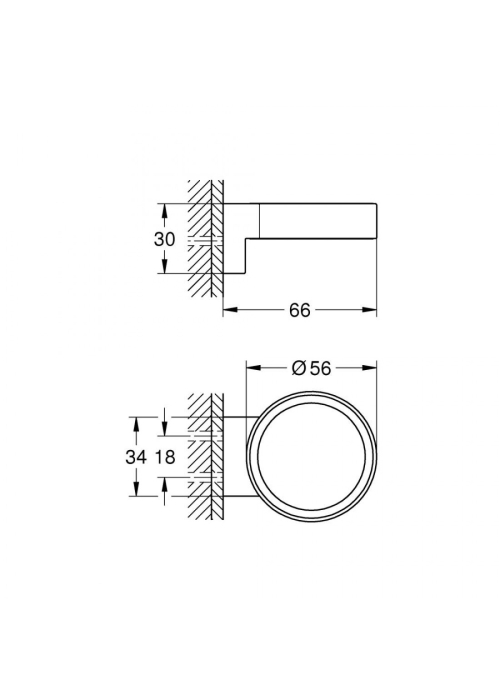 Тримач Grohe Selection 41027000