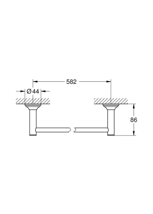 Рушникотримувач Grohe EX Essentials Authentic 40653001