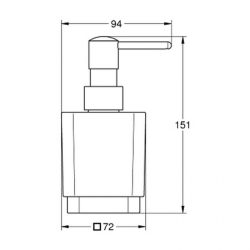 Дозатор рідкого мила Grohe Selection 41028000