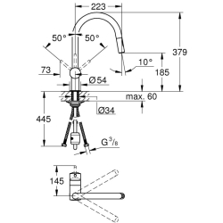 Смеситель для кухни Grohe Minta 32321DC2