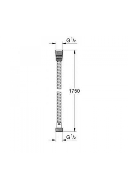 Шланг для душу Grohe Rotaflex 175 см, 28410001